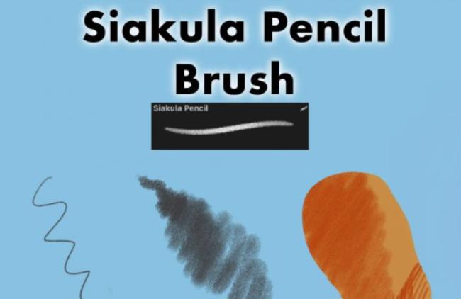 Specialty pencil texture brush
