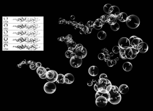 20.photoshop bubble brushes photoshop bubble brushes