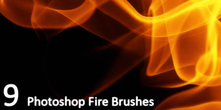 photoshop fire brushes