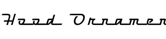 retro font