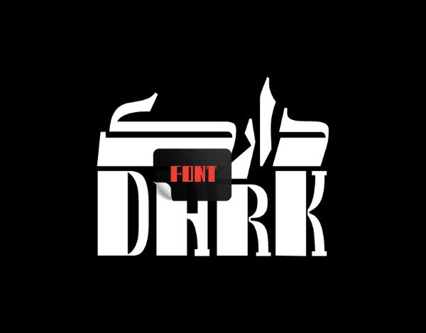 dark font