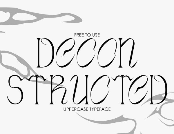 Deconstructed Font
