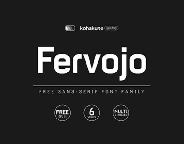Fervojo Font