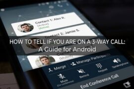 How to Tell If You Are on a 3-Way Call on Android