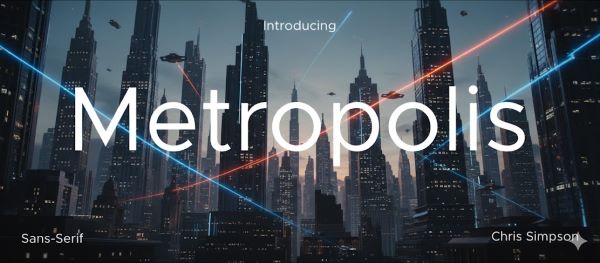 Metropolis Font