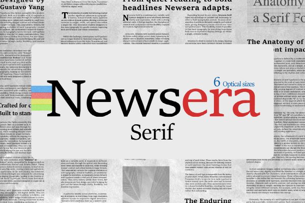 Newsera Serif Font