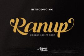 Ranup Font