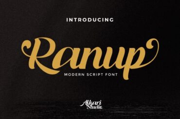 Ranup Font