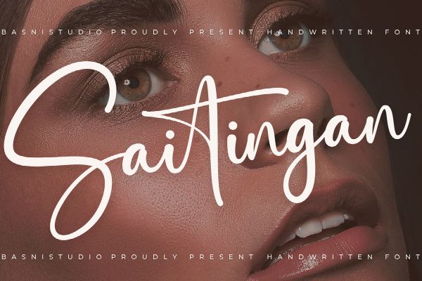 Saitingan Font